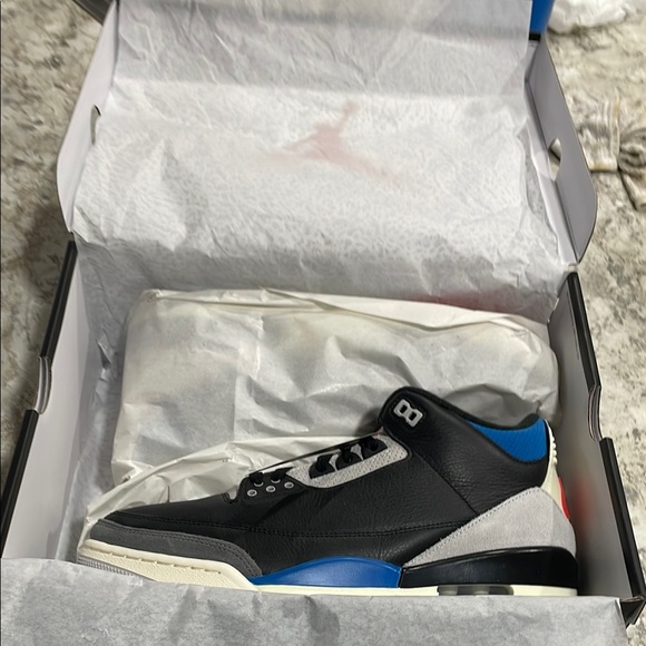 Jordan Other - Jordan Black and Blue Athletic Sneakers